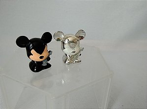 Gogo Disney Mickey roqueiro versão preta e prateada , usados