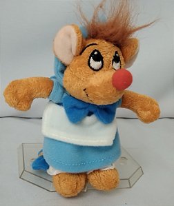 Mini pelucia ratinha Susy da Cinderela Disney 10 cm