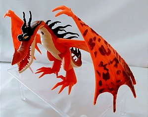 Dragão vermelho articulado Hookfang / dente de anzol Como treinar o seu dragão 3, 12,5 cm altura