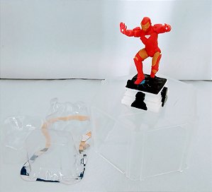 Figura Marvel Homem de Ferro  da Batalha de xadrez 7 cm coleção de Agostini,sem revista