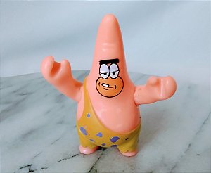 Imaginext, boneco articulado Patrick das cavernas do Bob Esponja, 7 cm