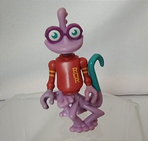 Miniatura boneco articulado Randall Boggs Universidade dos Monstros Disney 0ixar, 7 cm  (Sem Disney gravado)