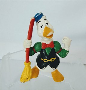 Miniatura Disney Vintage da Bully 1984 de Gansolino, Gus Goose, primo do Pato Donald, 7 cm, usada