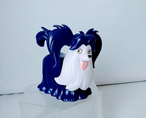 Brinquedo de plástico Disney, cachorro Loboinho / Wolfie do desenho Vampirina. 11x9x5 cm