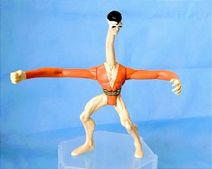 Boneco figura de ação Plastic Man Hasbro 1999