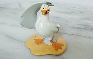Miniatura Disney gaivota Sabidão de A pequena sereia , usada, 5 cm