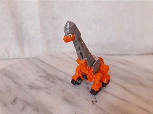 Miniatura parte metal Dinotrux Battering Ram Skya Original da Mattel usada 8cm altura