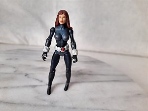 Figura de ação articulada  Marvel universe, viúva negra , Hasbro, 10 cm