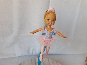 Boneca Irmã da Barbie, Kelly bailarina  Mattel 1994 13 cm