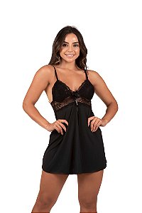 CAMISOLA MICROFIBRA LISA COSTAS NUA GABRIELA