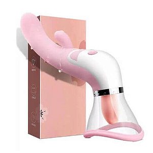 Vibro Duplo - Simulador de Sexo Oral e Sucção (I112)