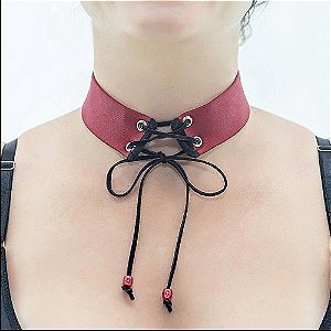 CHOCKER COM DETALHE EM ILHOS PRETO (CHG018V)