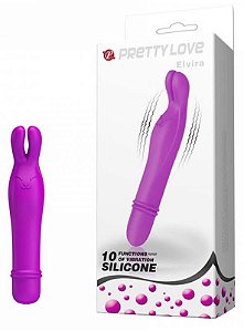 VIBRADOR ELVIRA COELHINHO 10 VIBRAÇÕES (5630)