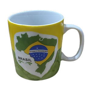 Caneca Estampa Brasil