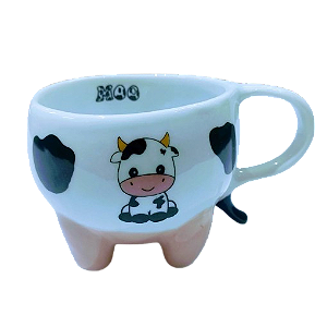 Caneca Vaquinha Mimosa Média 350 ML Moo