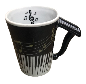 Caneca Musical alça Piano Piano