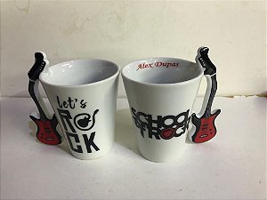 15 Canecas Personalizadas School of rock Escola em Panamby