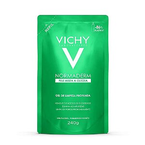 Vichy Normaderm Refil Gel de Limpeza Profunda 240g