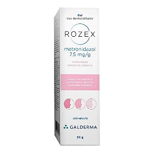 Galderma Rozex Gel Para Pele Com Rosácea 30g