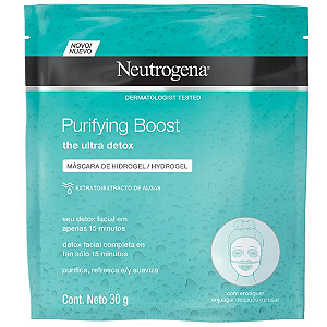 Neutrogena Purifying Boost Máscara Purificadora Hidrogel 30g