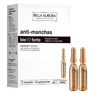 Bella Aurora Sérum Anti-Manchas Bio 10 Forte Caixa Com 15 Ampolas