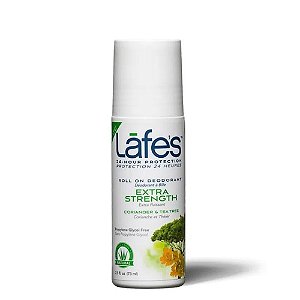 Lafes Desodorante Roll-On Extra Strength Coriander e Tea Tree 73ml