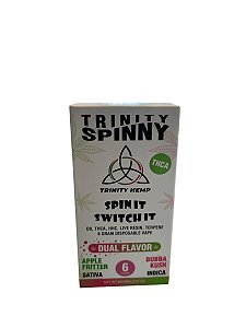 TRINITY SPINNY THC VAPE DUAL FLAVOR - SATIVA E INDICA