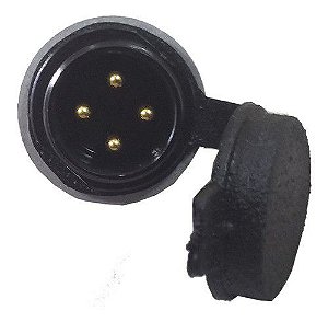 CONECTOR 4 PINOS MACHO JAP4 - CPR4P - 11358