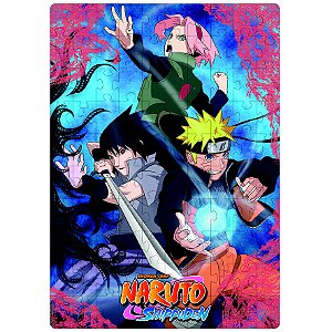 Quebra Cabeça NARUTO SHIPPUDEN Lente Mágica 100pçs 1192 Elka