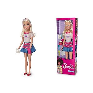 Boneca Busto da Barbie Maquiagem Styling Faces - Pupee 1265 - Ri Happy