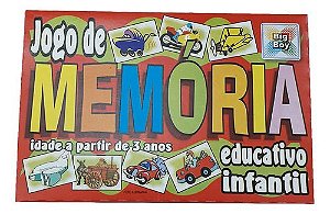 Jogo de Memória Educativo Infantil 1131 Big Boy