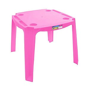 Mesa Infantil Educativa De Plástico Rosa  577 Paramount