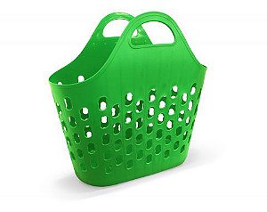 Sacola Organizadora Multiuso 43x21x43CM Verde Arqplast