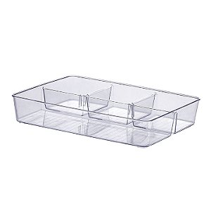 Organizador de Gavetas Com Divisórias Diamond 34x24x6Cm 933 Paramount