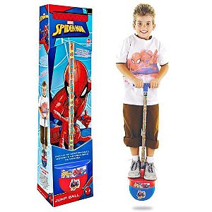 Brinquedo Infantil  Pula Pula Jump Ball Homem Aranha Lider