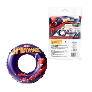 Boia Inflável Circular Infantil Spider Man Homem Aranha 72CM 	DYIN-034 Western