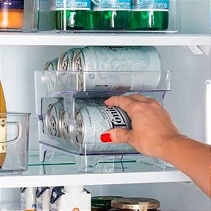 Organizador De Latas Para 6 Und. Transparente 1972 Paramount