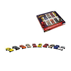 Brinquedo Carro Carrinho De Fricção 8 Peças Corrida BQ-150 Western