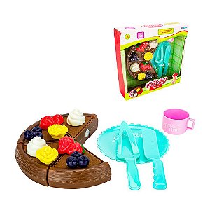Kit Brinquedo Infantil Faz de Conta Comidinha Chocolates