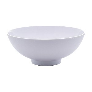 Tigela Bowl de Melamina Milão Branco 15x6Cm 2832 Lyor
