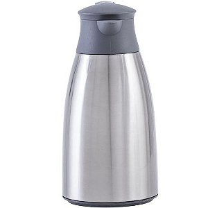 Garrafa Térmica Inox 1 Litro Café Água 12h Quente E 24h Frio