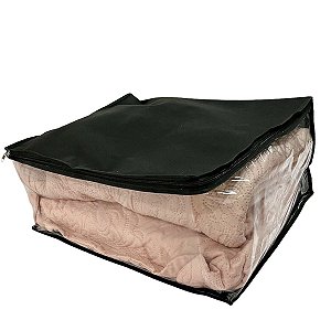 Organizador Maleiro Para Guarda Roupa Multiuso Preto G