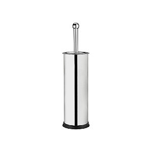 Escova Sanitária Com Suporte Copenhague Em Aço Inox 8x35Cm