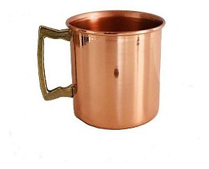 Canecas Moscow Mule Em Cobre Lisa 350 Ml Alca Bronze Império