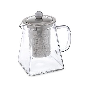 Chaleira Prática Com Infusor de Vidro Doppio 550ML 14x9,5 Cm