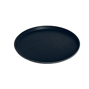 Bandeja Para Servir Antiderrapante Redonda Grande 35 CM