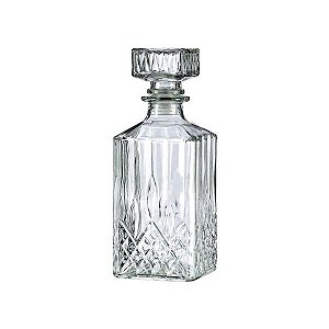 Garrafa Para Whisk de Vidro Diamante 900ml 5737 Lyor