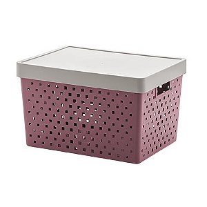 Organizador de Armário 39X29X24Cm Multiuso Quadratta ROSE