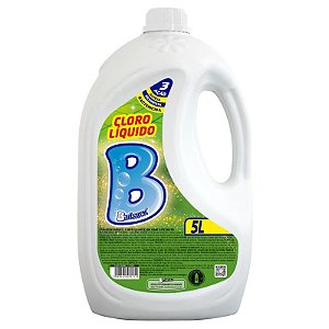 Cloro Líquido Desinfetante Poder Bactericida 5 Lt. Barbarex