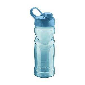 Squeeze Sport Garrafa Esportiva 500ml Azul Translucido 22Cm